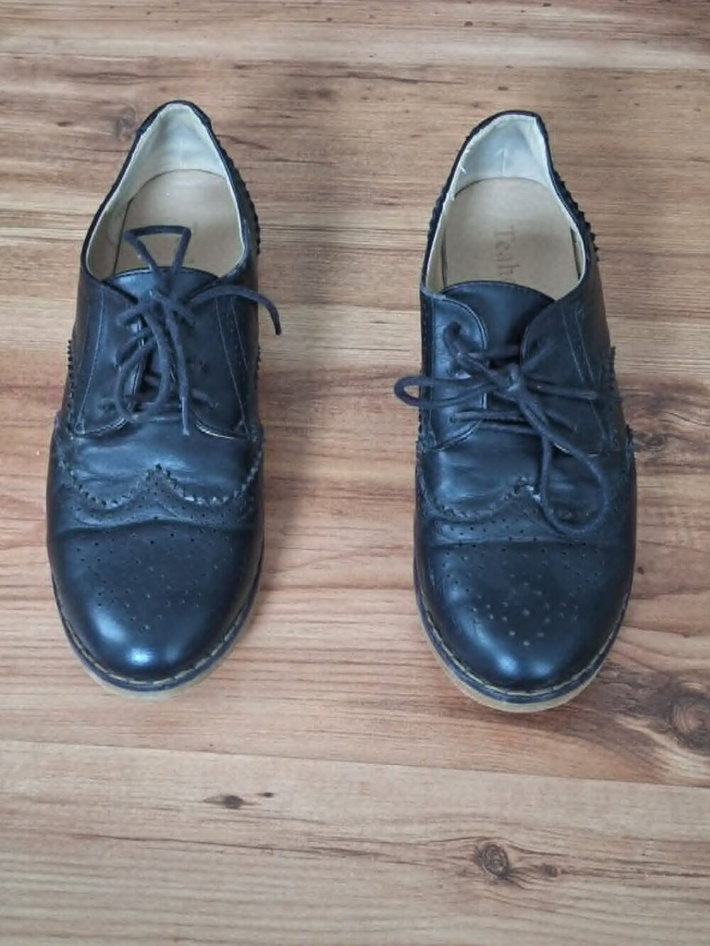 Black brogues/dress shoes size 40